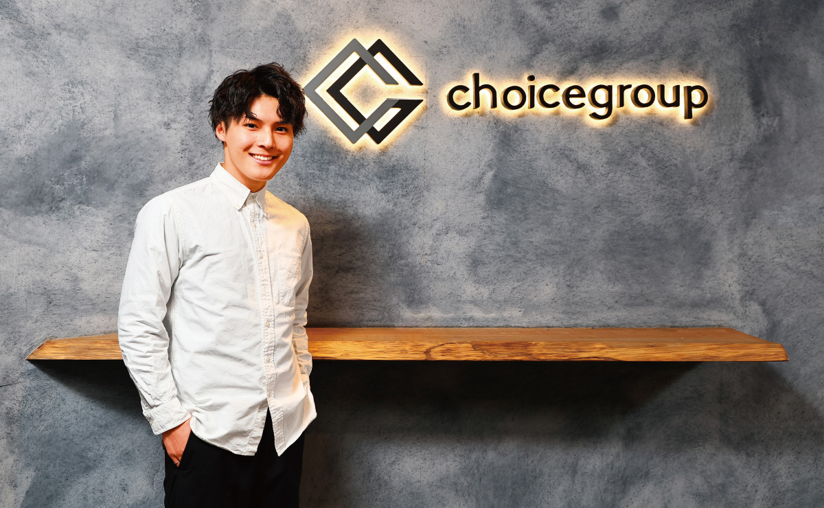 株式会社choice group　代表取締役　浅田 翔夢