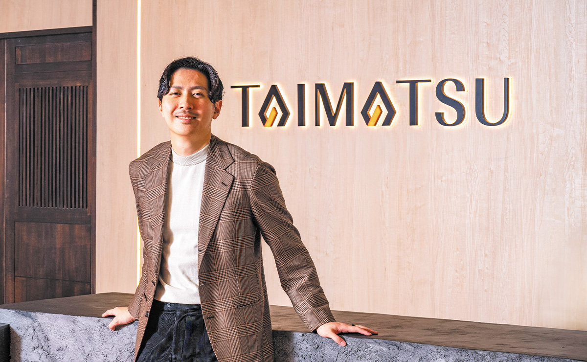 株式会社TAIMATSU　CEO　Allen Wang