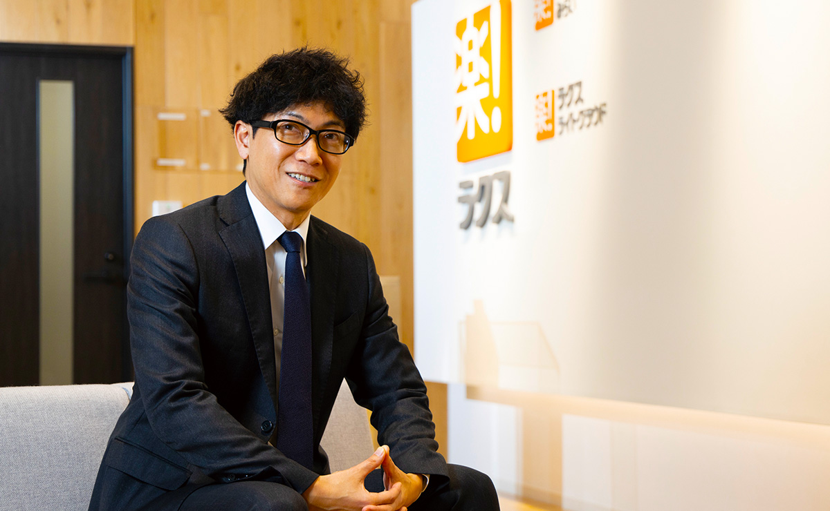 株式会社ラクス　代表取締役社長　中村 崇則