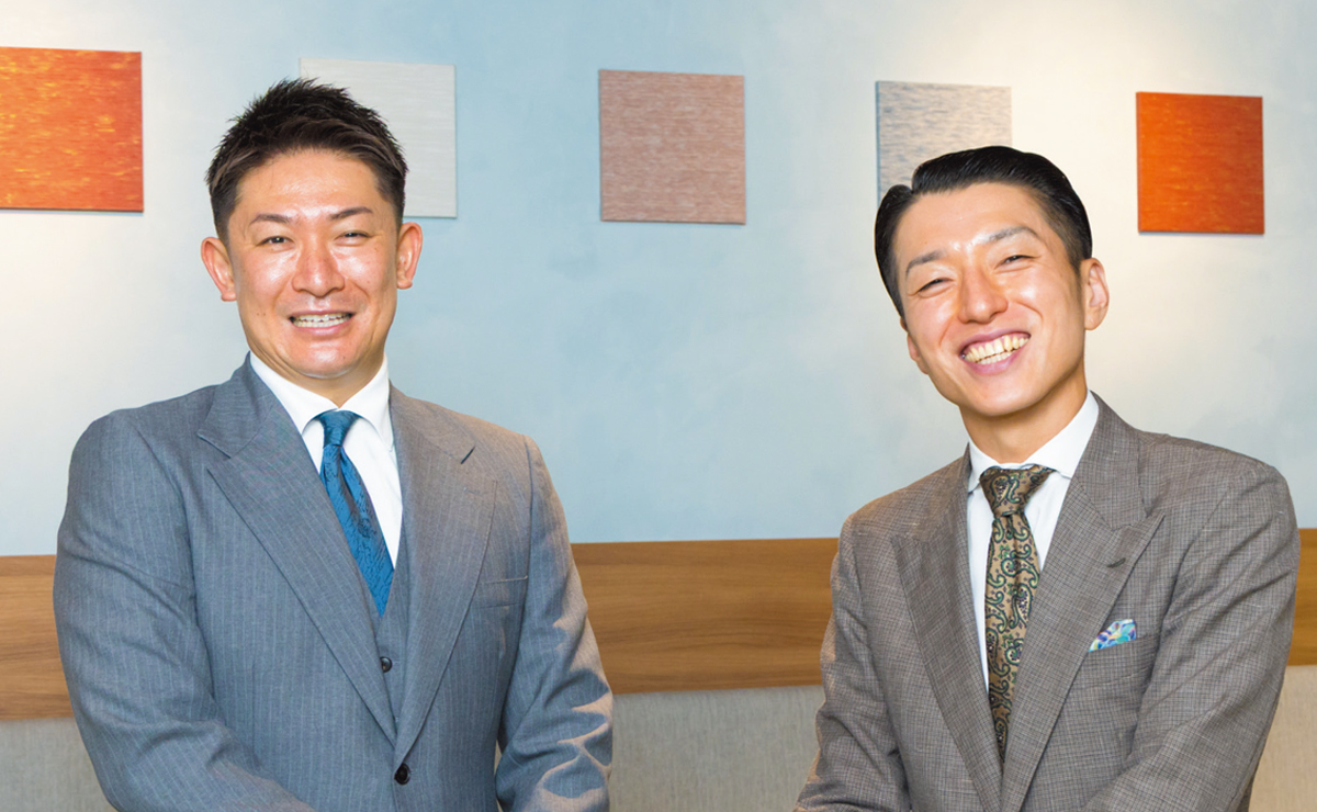株式会社GROUND estate　代表取締役　奥山 宏輝 / 専務取締役　田崎 賢