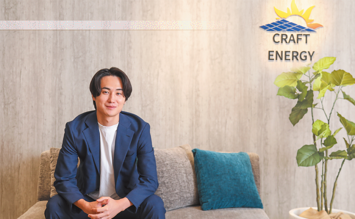 株式会社Craft energy　代表取締役　勝山 天斗